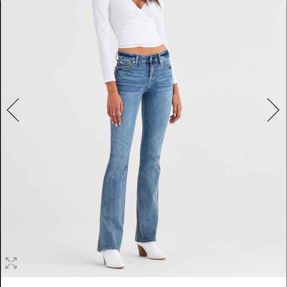 7 For All Mankind A Pocket Flare Jeans size 27